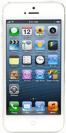 Смартфон Apple iPhone 5 32Gb White & Silver - Сарапул